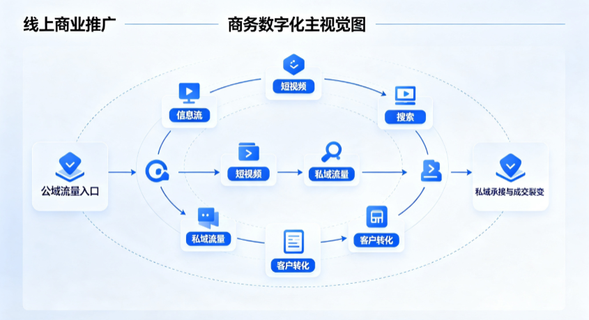 屏南县线上商业推广怎么做？全域流量闭环搭建与低成本转化实战指南